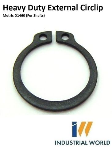 Heavy Duty External Circlip D1460-0180