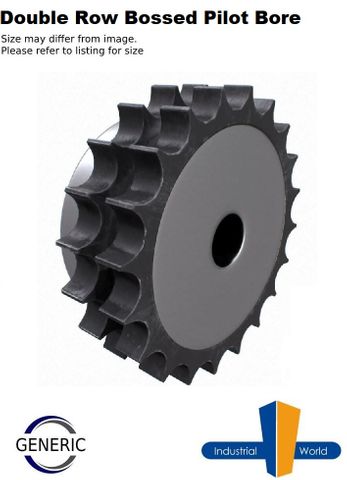 ASA DUPLEX PILOT BORE SPROCKET