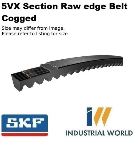 5VX Section Raw edge Belt, cogged SKF