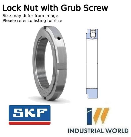 SKF - Metric Lock Nut with locking screw