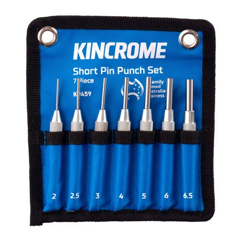 Kincrome - Pin Punch Set Short 7 Piece