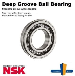 NSK - Deep Groove Ball Bearing W/ Snap Ring