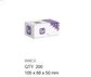 Spring Washer Flat - ZP - M10x18.1x2.2 (Box=200)