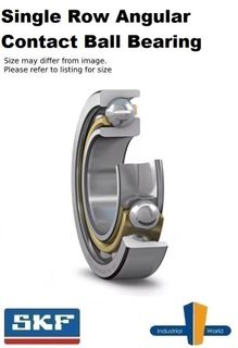 SKF - Angular Contact Bearing Brass Cage