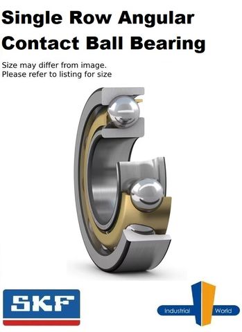 SKF - Angular Contact Bearing Brass Cage