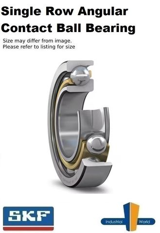 SKF - Angular Contact Bearing Brass Cage