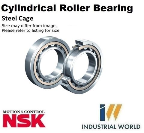 NSK - Cylindrical Roller Bearing Steel Cage