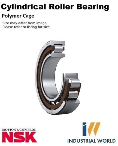 NSK - Cylindrical Roller Bearing Polymer Cage