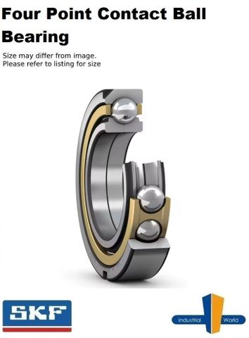 SKF - Four Point Contact Ball Bearing Brass Cage