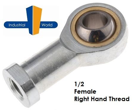 FEMALE IMPERIAL RIGHT HAND ROD END 1/2 INCH