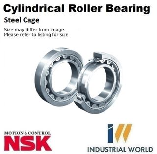 NSK - Cylindrical Roller Bearing Steel Cage