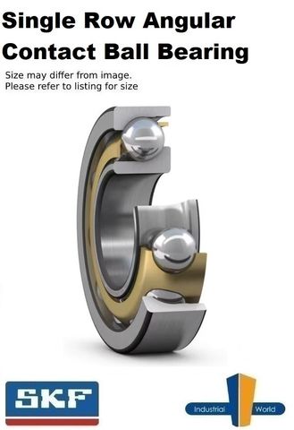 SKF - Angular Contact Bearing Brass Cage