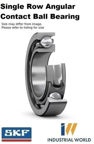 SKF - Angular Contact Bearing Steel Cage
