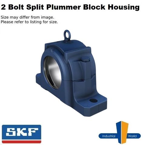 SKF - 2 Bolt Split Pummer Block Housing