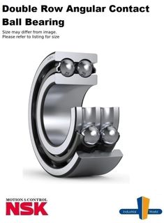 NSK - Double Row Angular Contact Ball Bearing