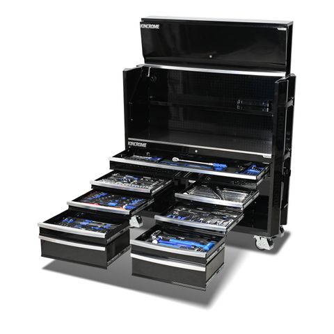Kincrome - Contour Trolley Tool Kit - Black