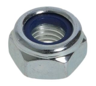 Nyloc Hex Nut - M27 Zinc Plated (Box=25)