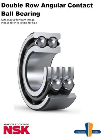 NSK - Double Row Angular Contact Ball Bearing