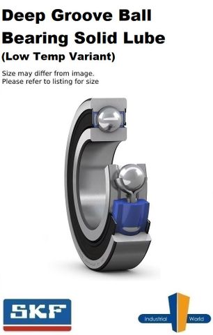 SKF - Solid Lube Deep Groove Ball Bearing