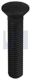 Plow Bolt - UNC 7/16 x  2-1/4 Plain (Box=75)