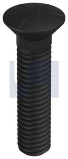 Plow Bolt - UNC 1/2 x  2-1/4 Plain (Box=50)