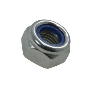 Nyloc Hex Nut - M20 X 1.5 Zinc Plated (Box=50)