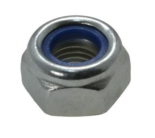 Nyloc Hex Nut - M20 X 1.5 Zinc Plated (Box=50)