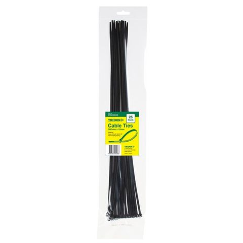 Tridon - Cable Tie Black 580 x12mm