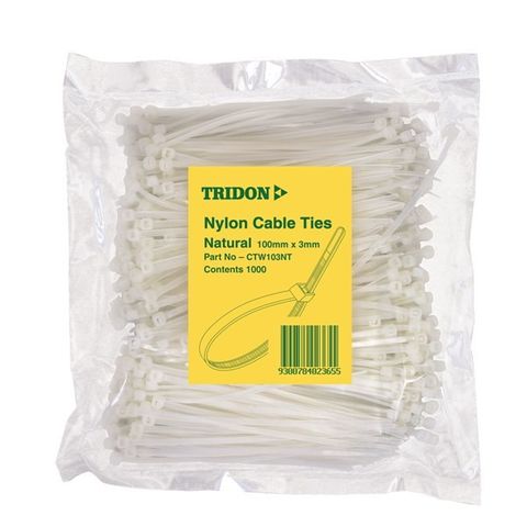 Tridon - Cable Tie Natural 300 x 5mm