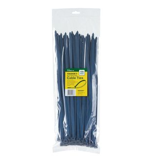 Tridon - METAL DETECTABLE CABLE TIE BLUE 390 x 8mm