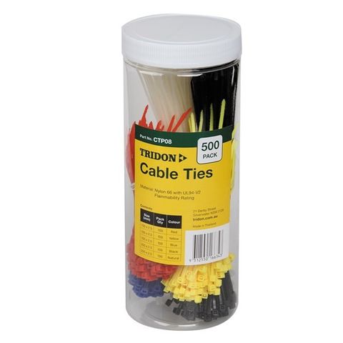 Tridon - Cable Tie Assortment Colours