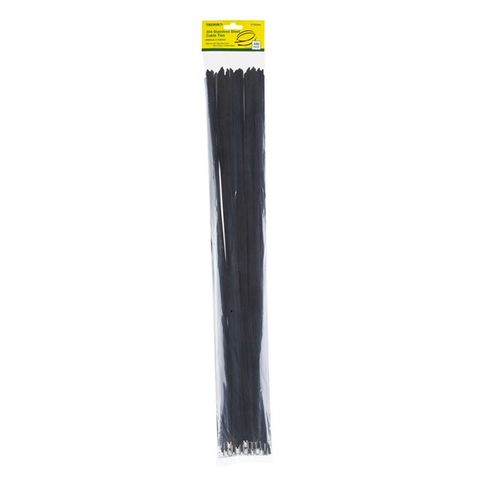 Tridon - Black Coated Cable Tie SS 600 x 5mm