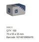 Socket Head Cap Screw - SS - M5x12 (Box 100)