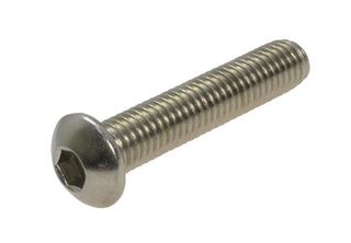 Button Head Socket Screw - M6x25 SS (Box=100)