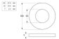 Flat Rnd Washer Sampson - ZP - 1/2 (Box=200)