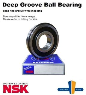 NSK - Deep Groove Ball Bearing with Snap Ring