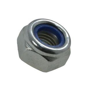 Nyloc Hex Nut - M22 Zinc Plated (Box=25)