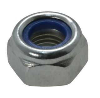 Nyloc Hex Nut - M22 Zinc Plated (Box=25)
