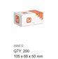 Flat Rnd Washer Sampson - ZP - M8x18x1.9 (Box=200)