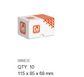 Flat Rnd Washer Sampson - ZP - 1-1/4 (Box=10)