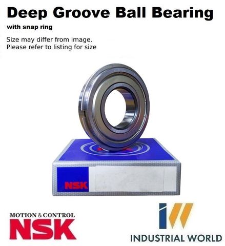 NSK - Deep Groove Ball Bearing with Snap Ring