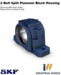 SKF - 2 Bolt Split Pummer Block Housing