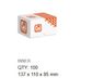 Flat Rnd Washer Sampson ZP M18x37x3.8 (Box=100)