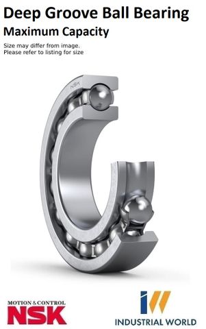 NSK - Deep Groove Ball Bearing Max Capacity