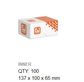 Serrated Flanged Hex Bolt HT ZP - M8x25 (Box=100)