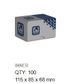 Flanged HexBolt - 304 SS - M8x20 (Box=100)
