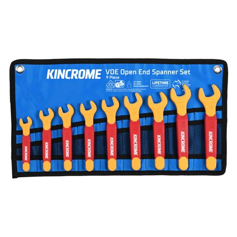 Kincrome -VDE Spanner Set Open End