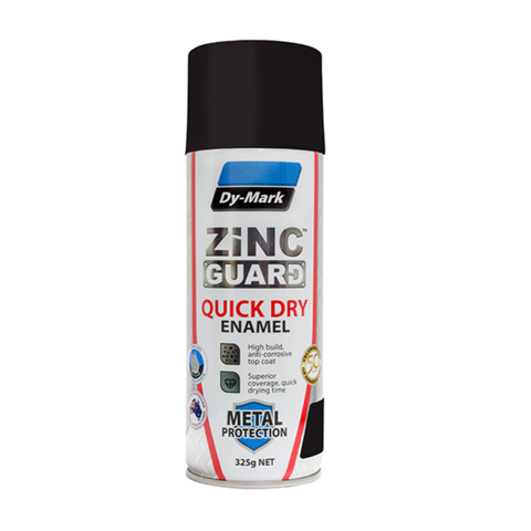 Dy-Mark - Zinc Guard - Quick Dry - Flat Black