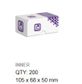 Spring Washer Flat - ZP - 3/8x1/8 (Box=200)