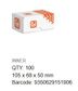 Serrated Flanged Hex Bolt HT ZP - M6x20 (Box=100)